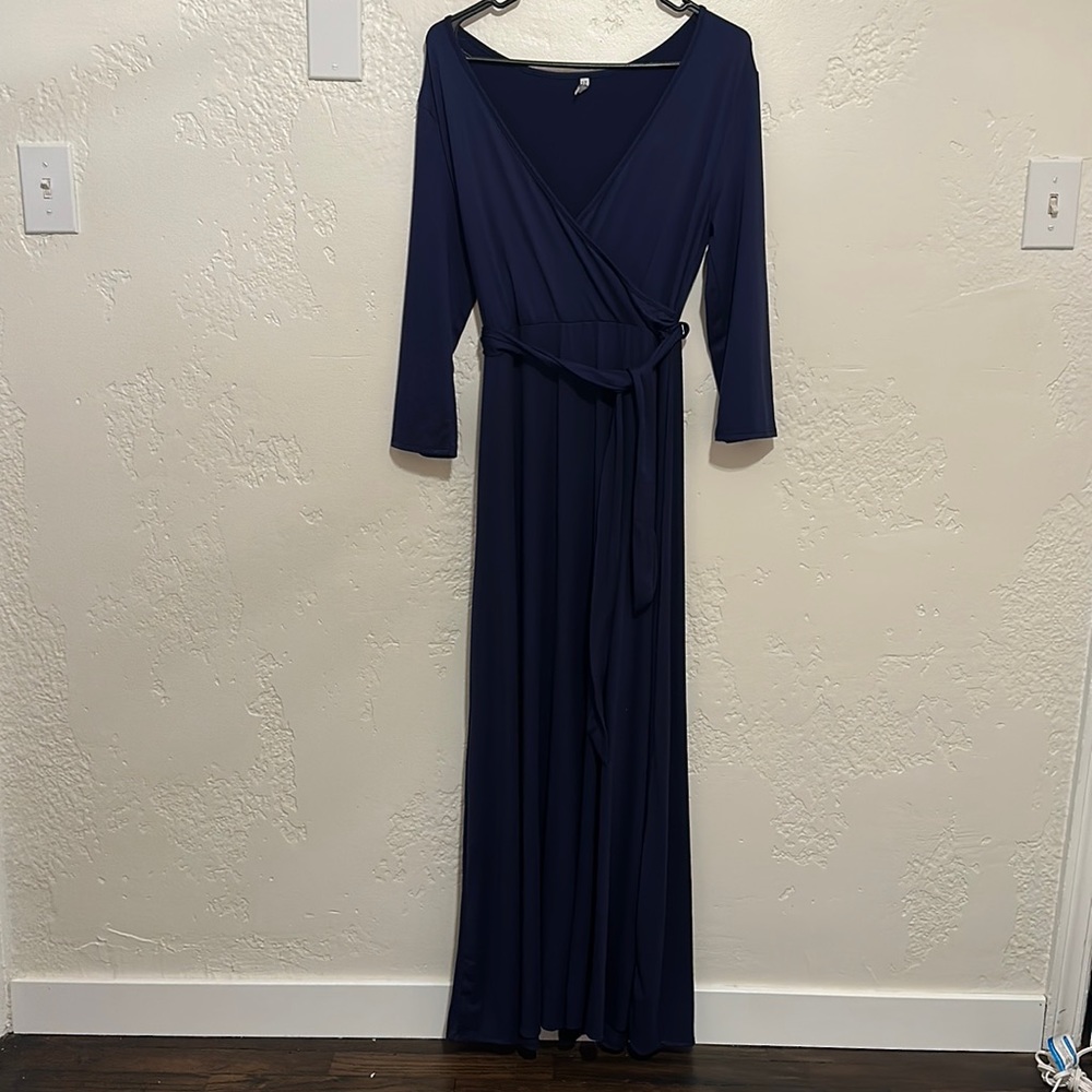 Maternity B navy blue dress